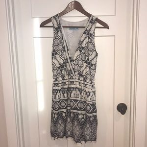 Francesca’s Blue and White Dress